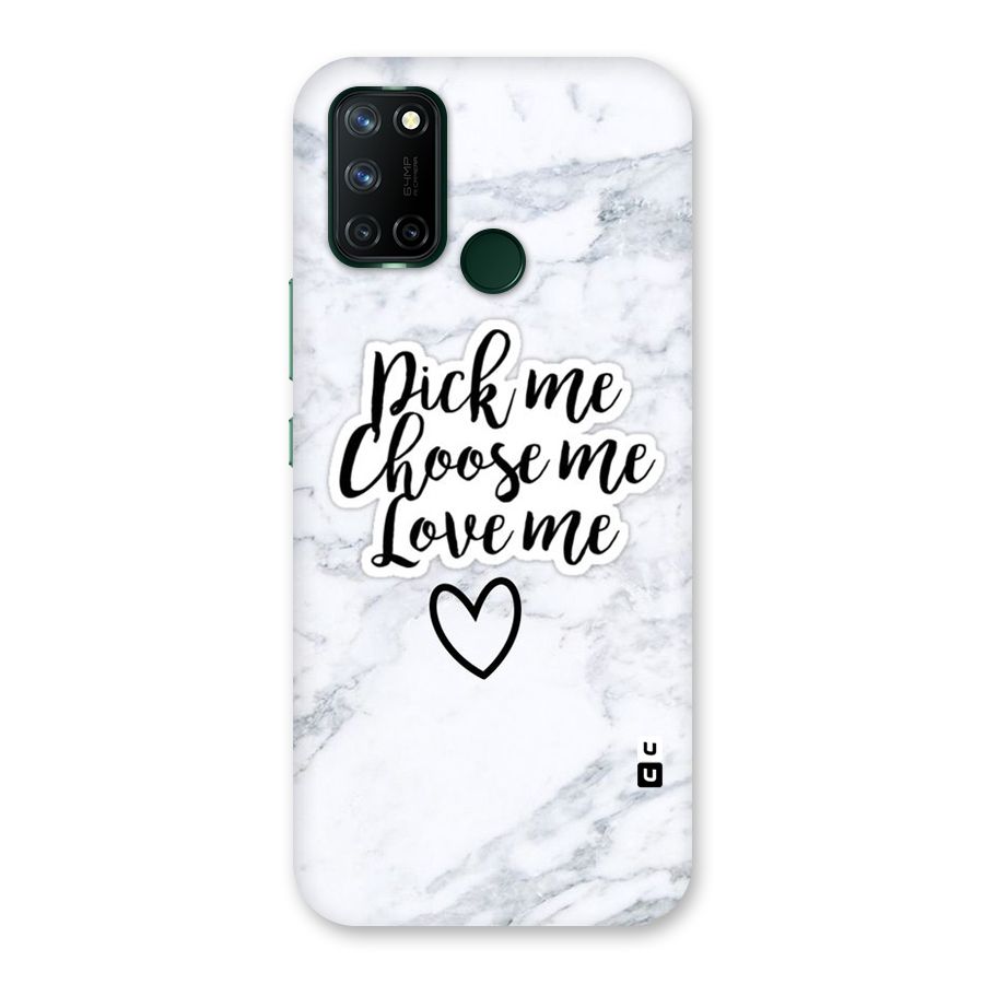 Just Me Back Case for Realme 7i