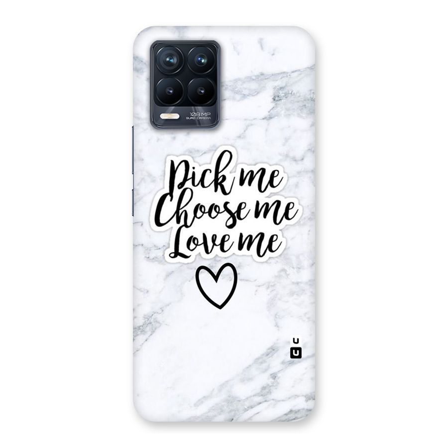 Just Me Back Case for Realme 8 Pro