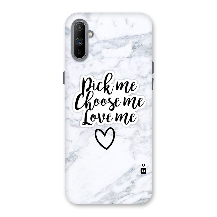 Just Me Back Case for Realme C3