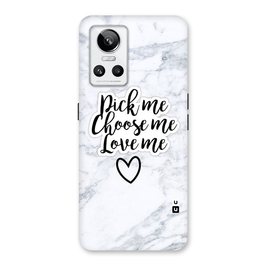 Just Me Back Case for Realme GT Neo 3
