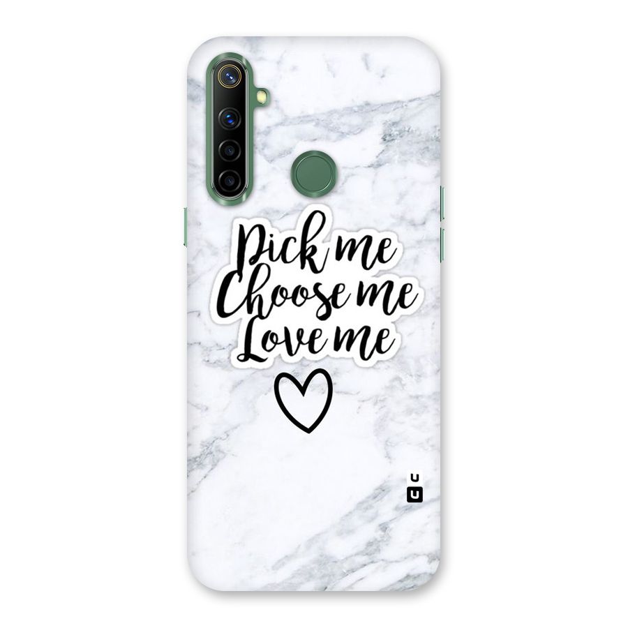 Just Me Back Case for Realme Narzo 10