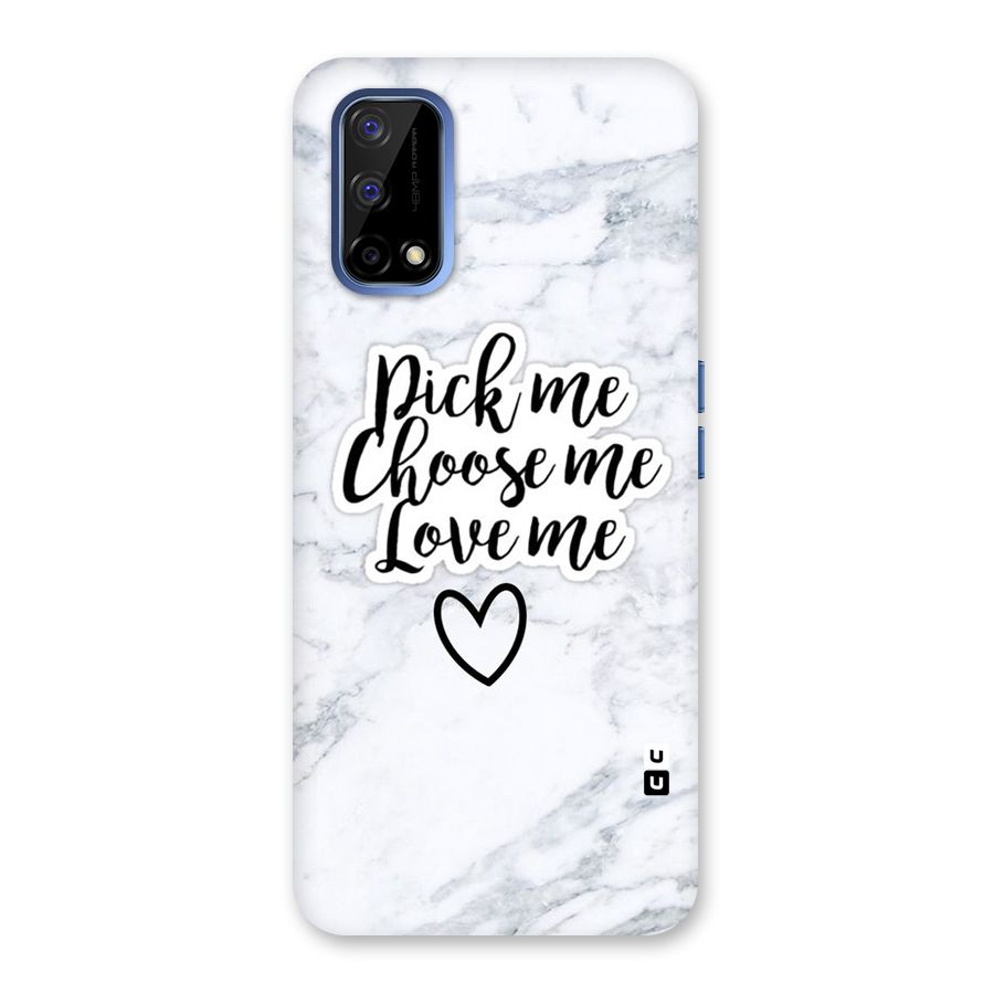 Just Me Back Case for Realme Narzo 30 Pro
