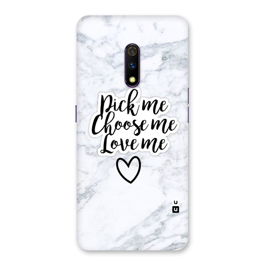 Just Me Back Case for Realme X