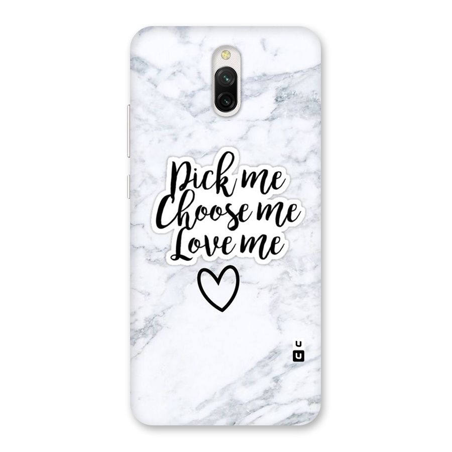 Just Me Back Case for Redmi 8A Dual