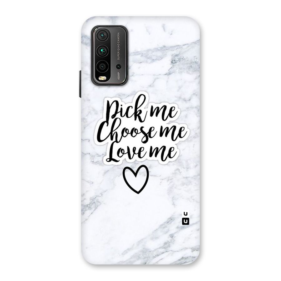 Just Me Back Case for Redmi 9 Power