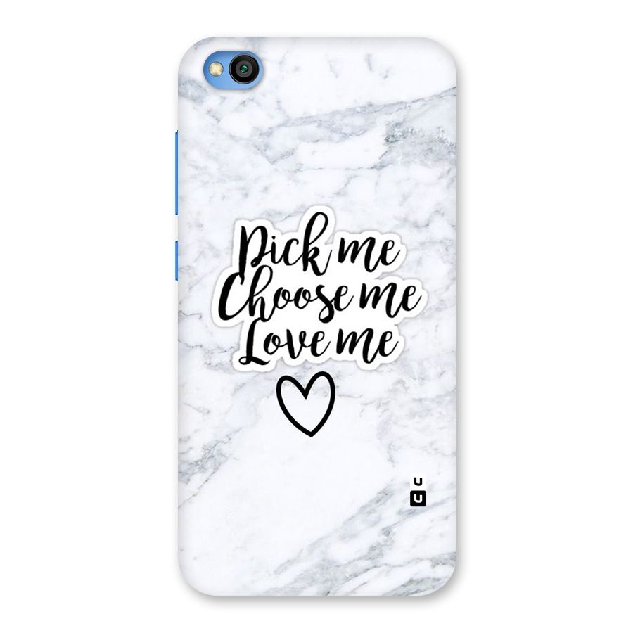 Just Me Back Case for Redmi Go