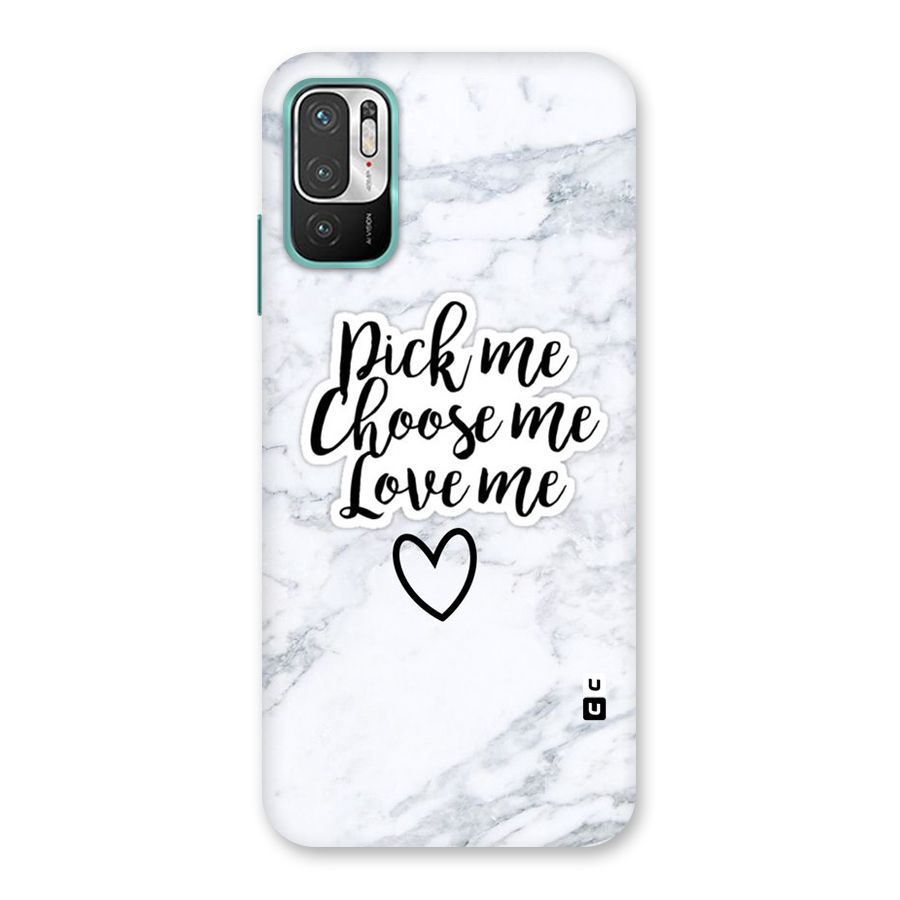 Just Me Back Case for Redmi Note 10T 5G