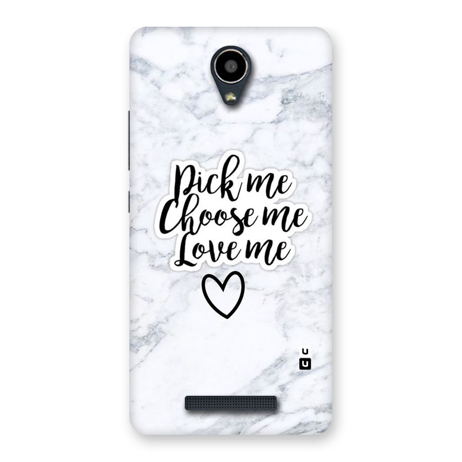 Just Me Back Case for Redmi Note 2