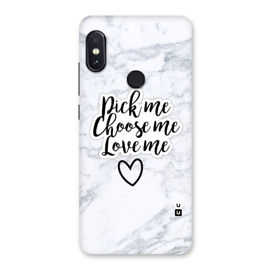 Just Me Back Case for Redmi Note 5 Pro