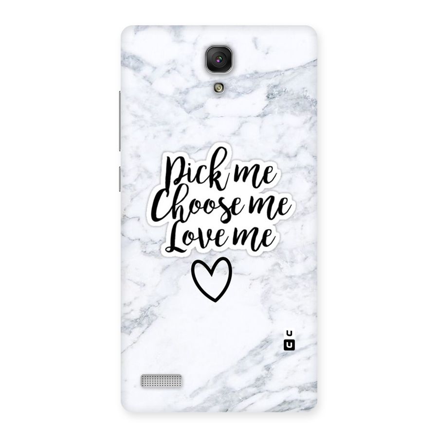 Just Me Back Case for Redmi Note Prime