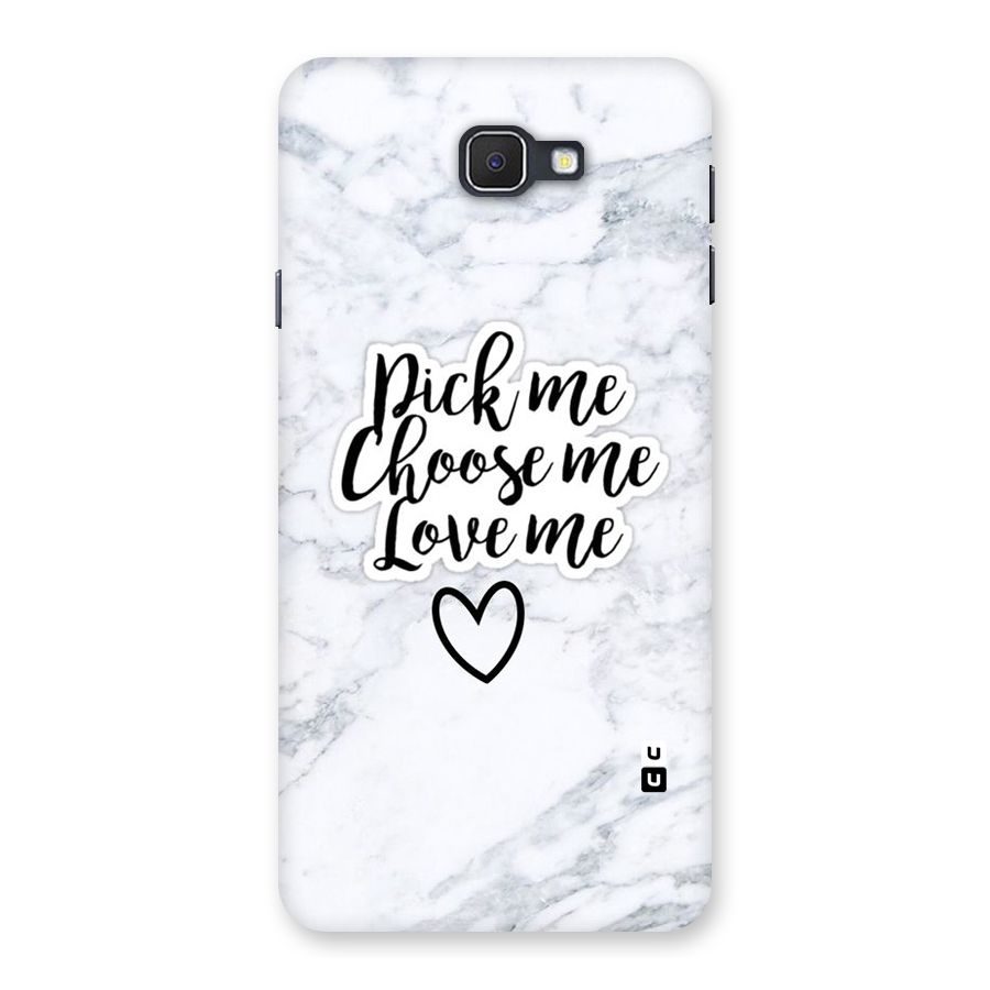 Just Me Back Case for Samsung Galaxy J7 Prime