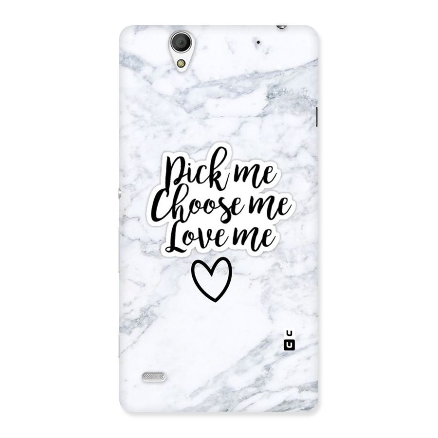 Just Me Back Case for Sony Xperia C4