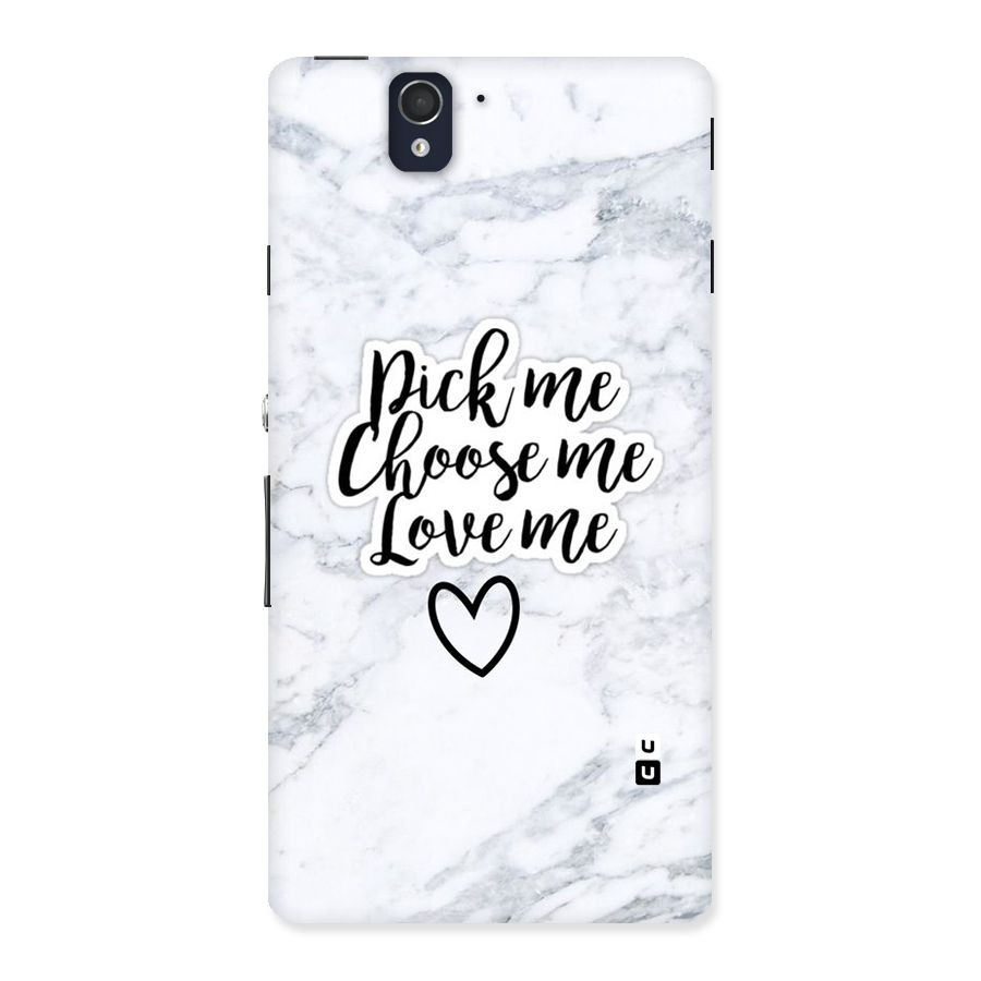 Just Me Back Case for Sony Xperia Z