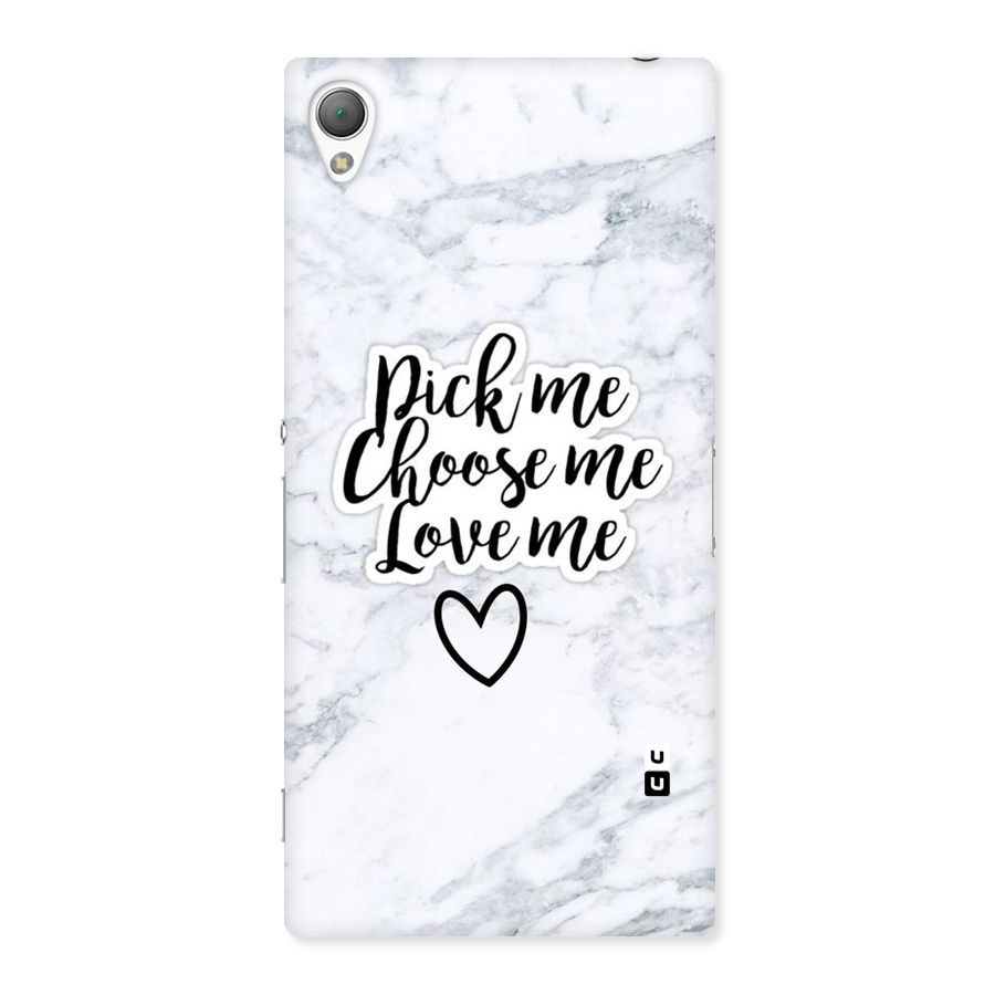 Just Me Back Case for Sony Xperia Z3