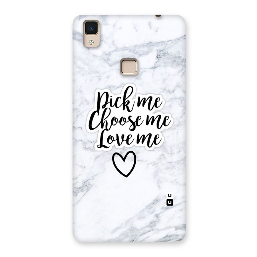 Just Me Back Case for V3 Max