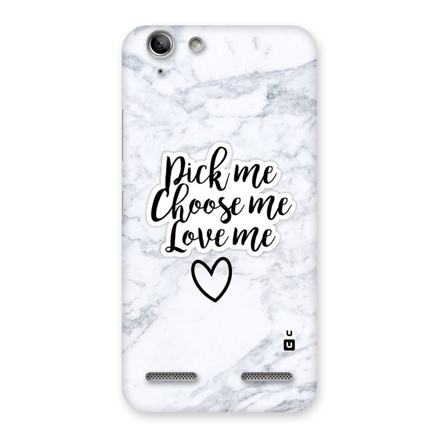 Just Me Back Case for Vibe K5