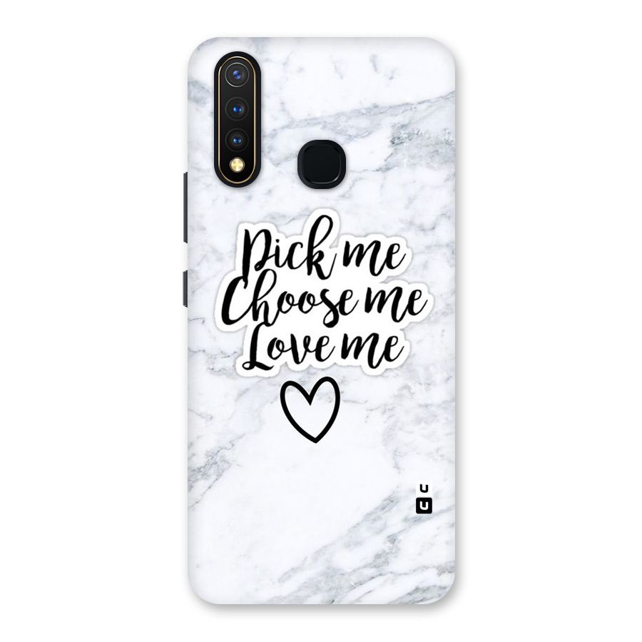 Just Me Back Case for Vivo U20