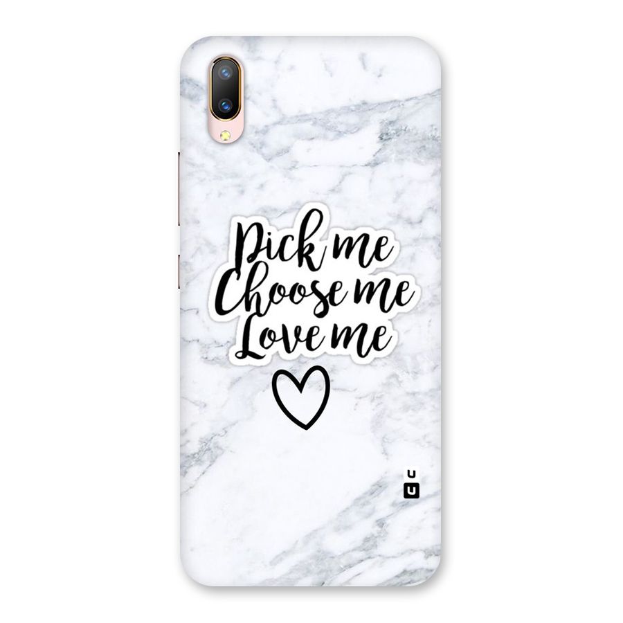 Just Me Back Case for Vivo V11 Pro
