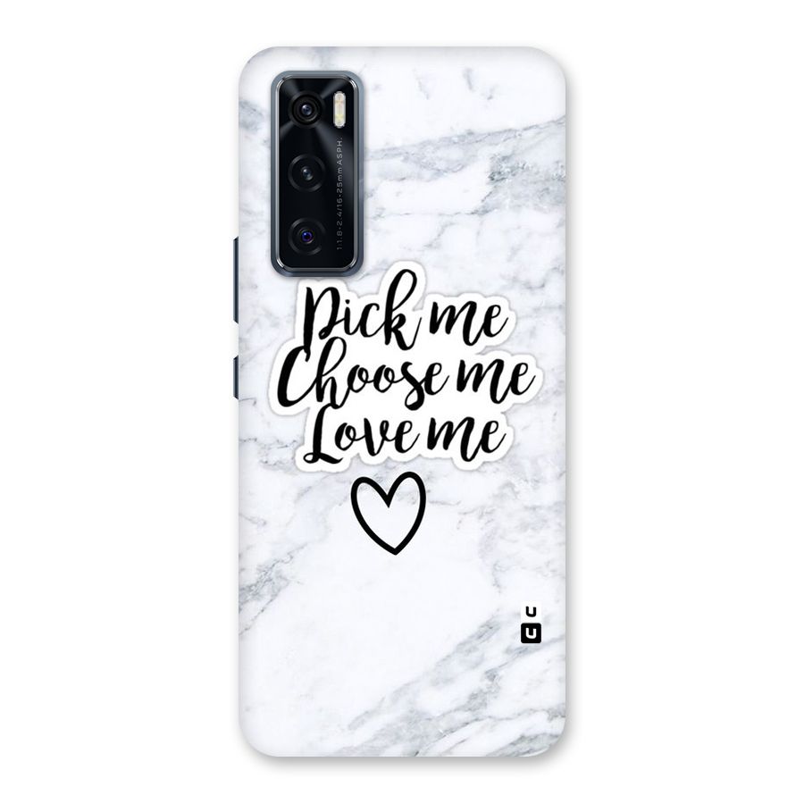 Just Me Back Case for Vivo V20 SE
