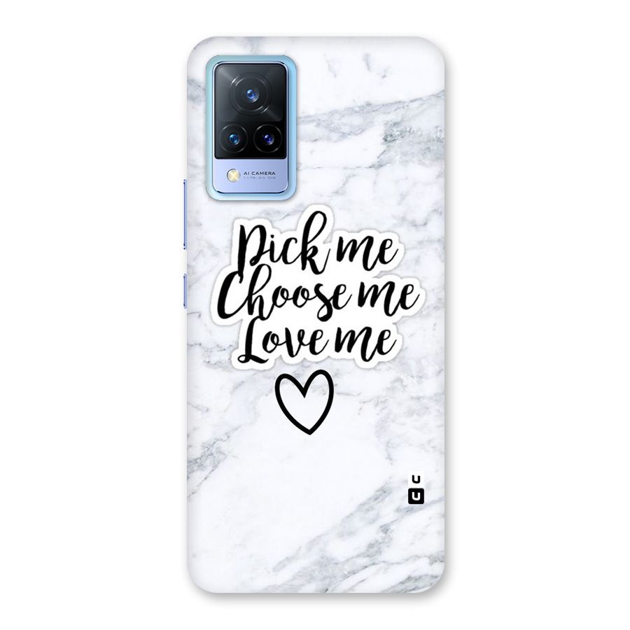 Just Me Back Case for Vivo V21 5G