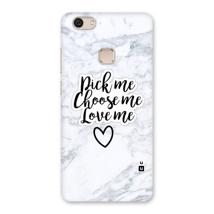Just Me Back Case for Vivo V7