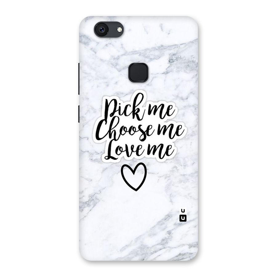 Just Me Back Case for Vivo V7 Plus