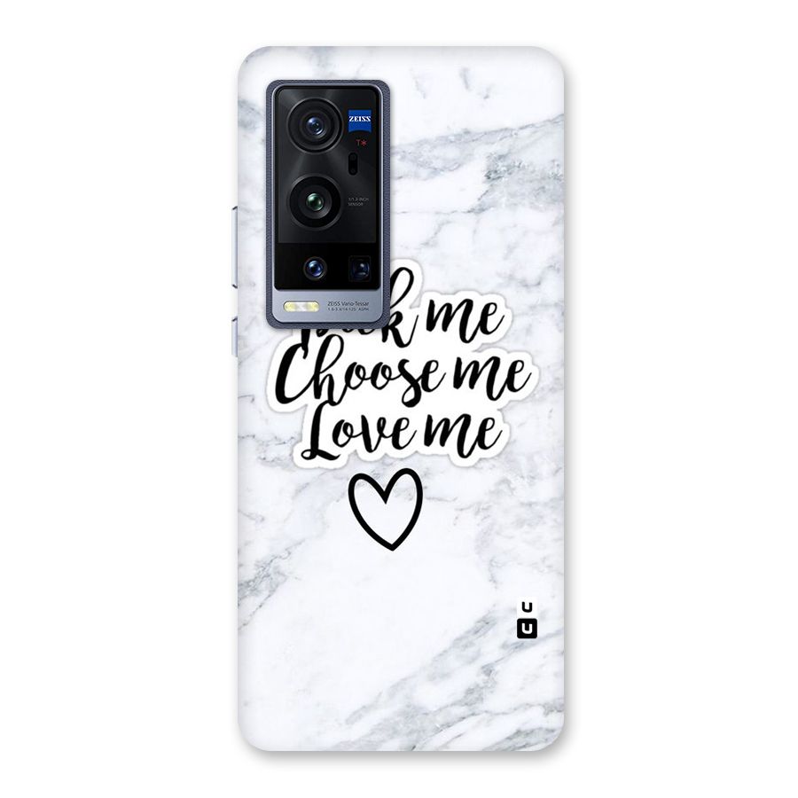 Just Me Back Case for Vivo X60 Pro Plus