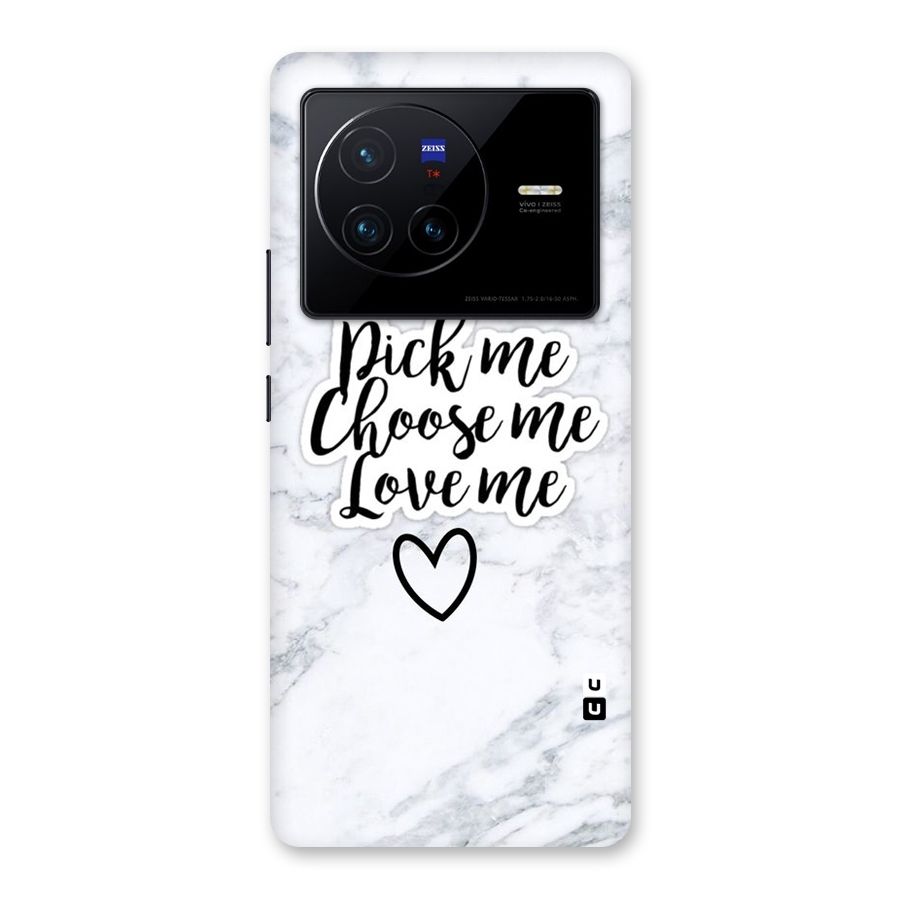 Just Me Back Case for Vivo X80