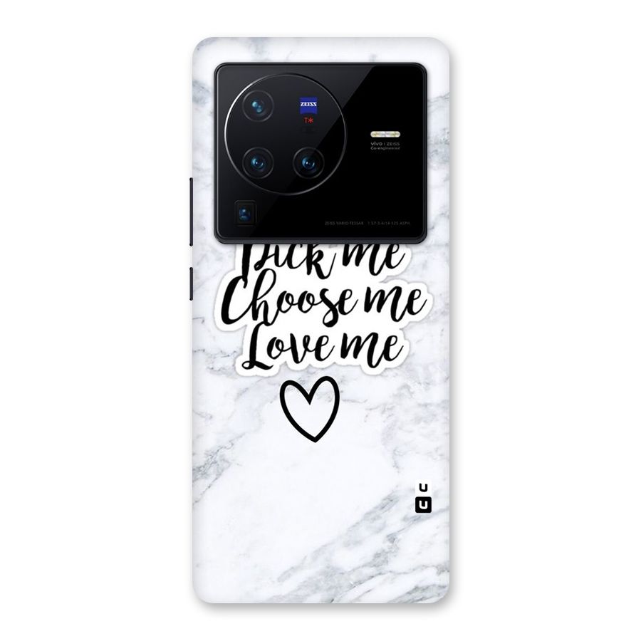 Just Me Back Case for Vivo X80 Pro