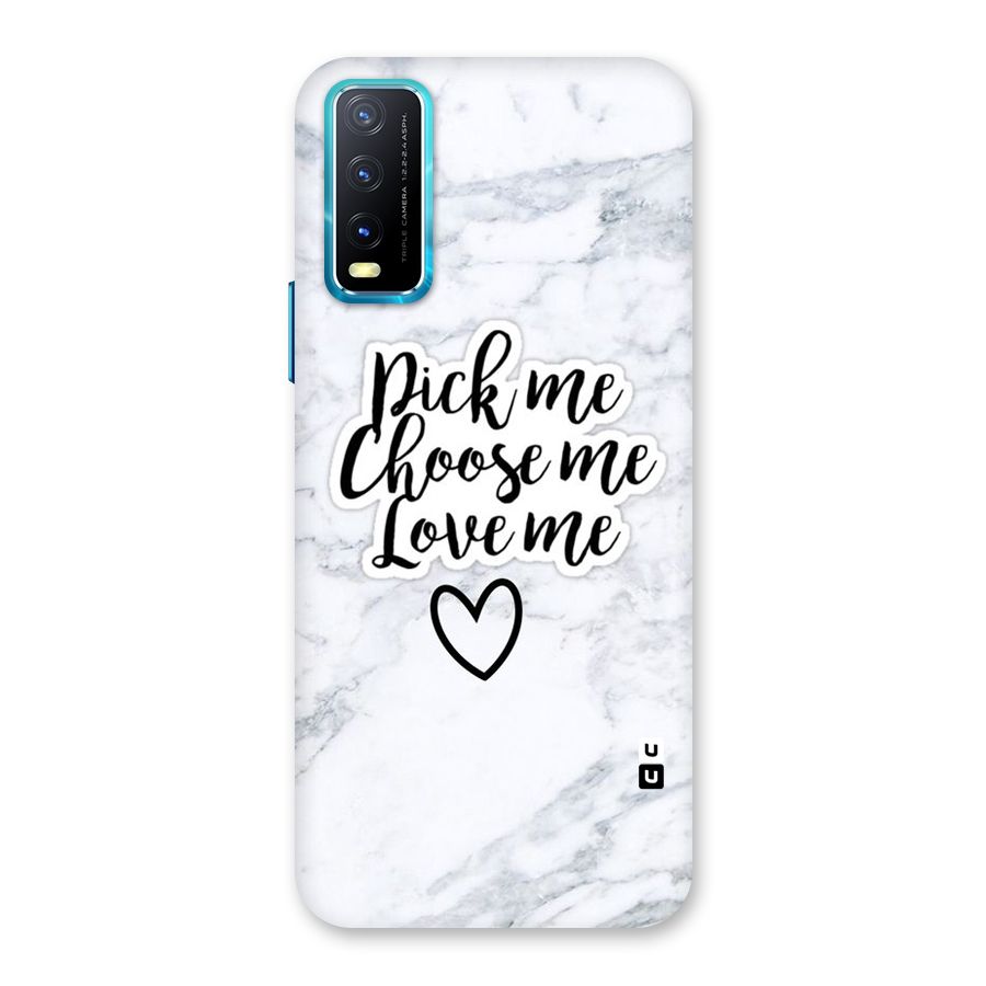 Just Me Back Case for Vivo Y20A