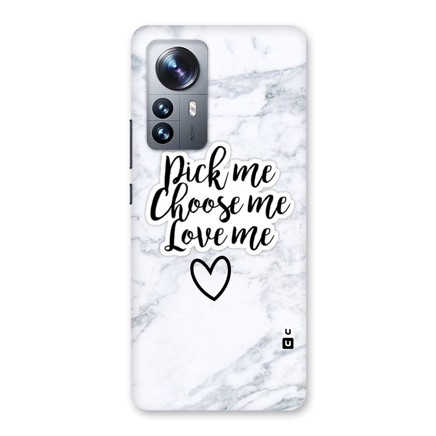 Just Me Back Case for Xiaomi 12 Pro