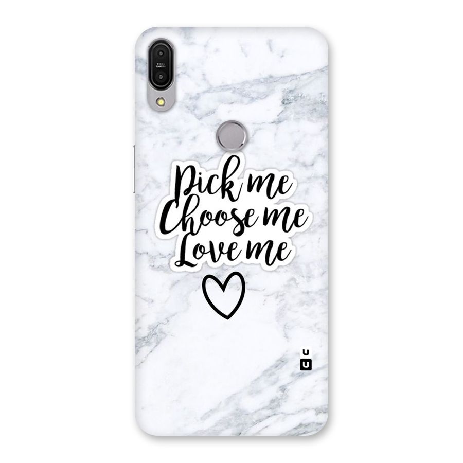 Just Me Back Case for Zenfone Max Pro M1