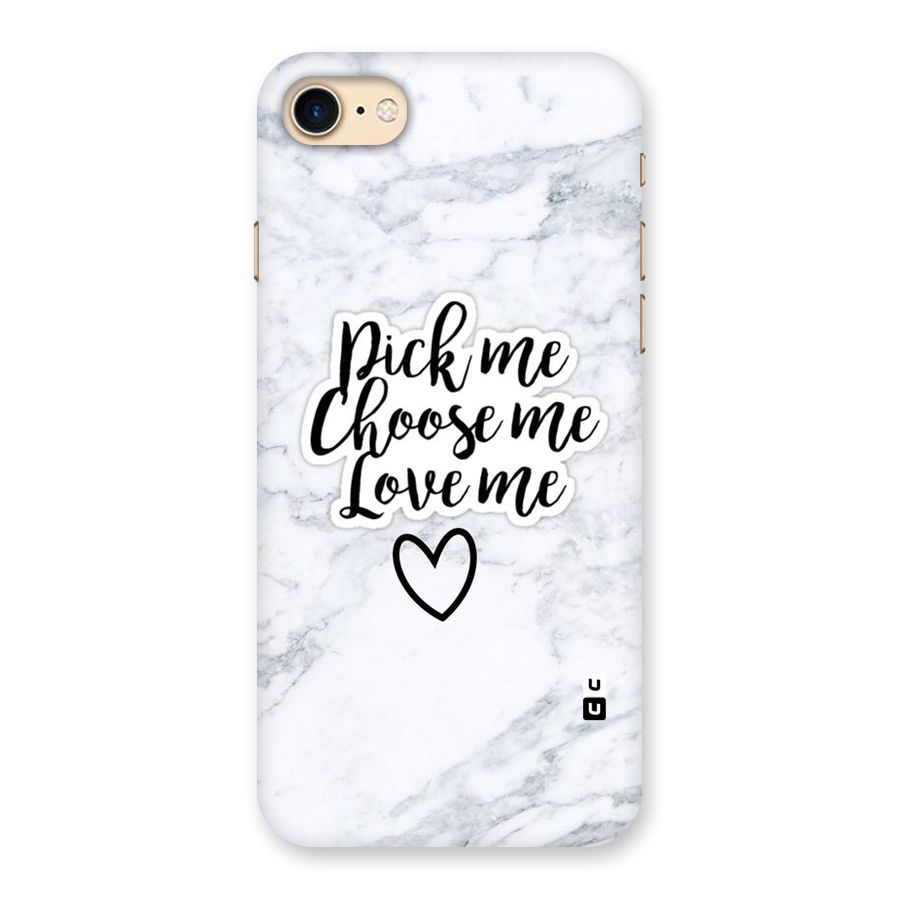 Just Me Back Case for iPhone 7