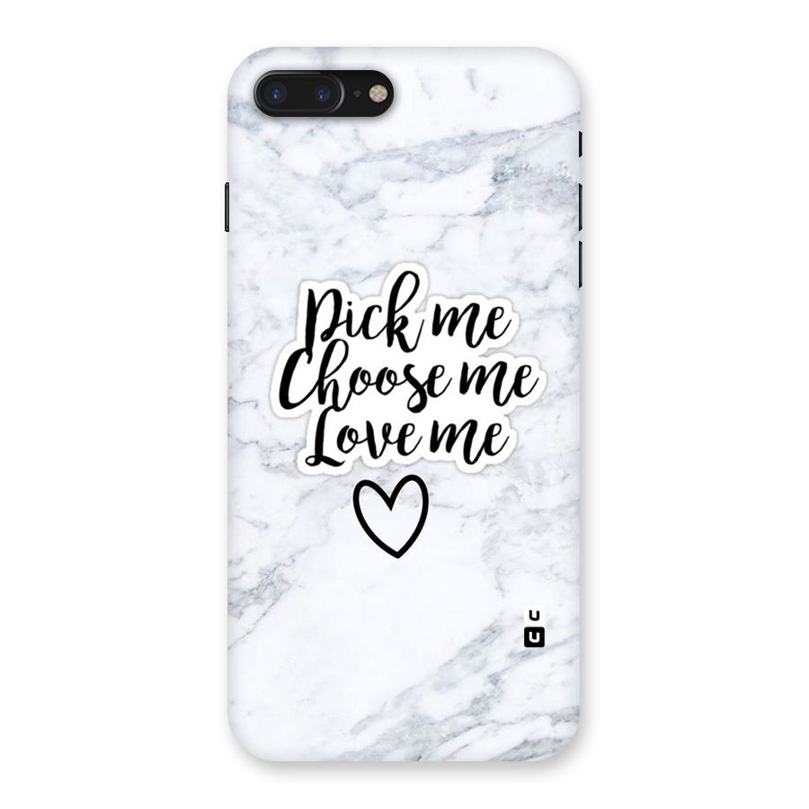 Just Me Back Case for iPhone 7 Plus
