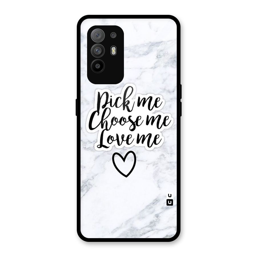 Just Me Glass Back Case for Oppo F19 Pro Plus 5G