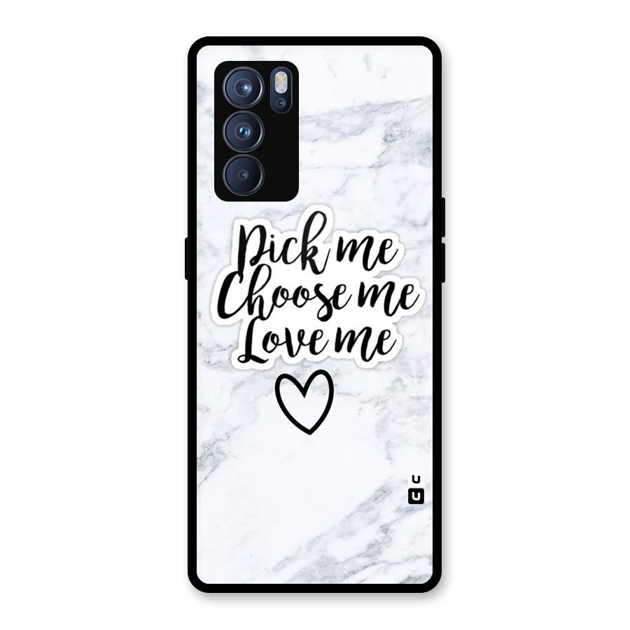Just Me Glass Back Case for Oppo Reno6 Pro 5G
