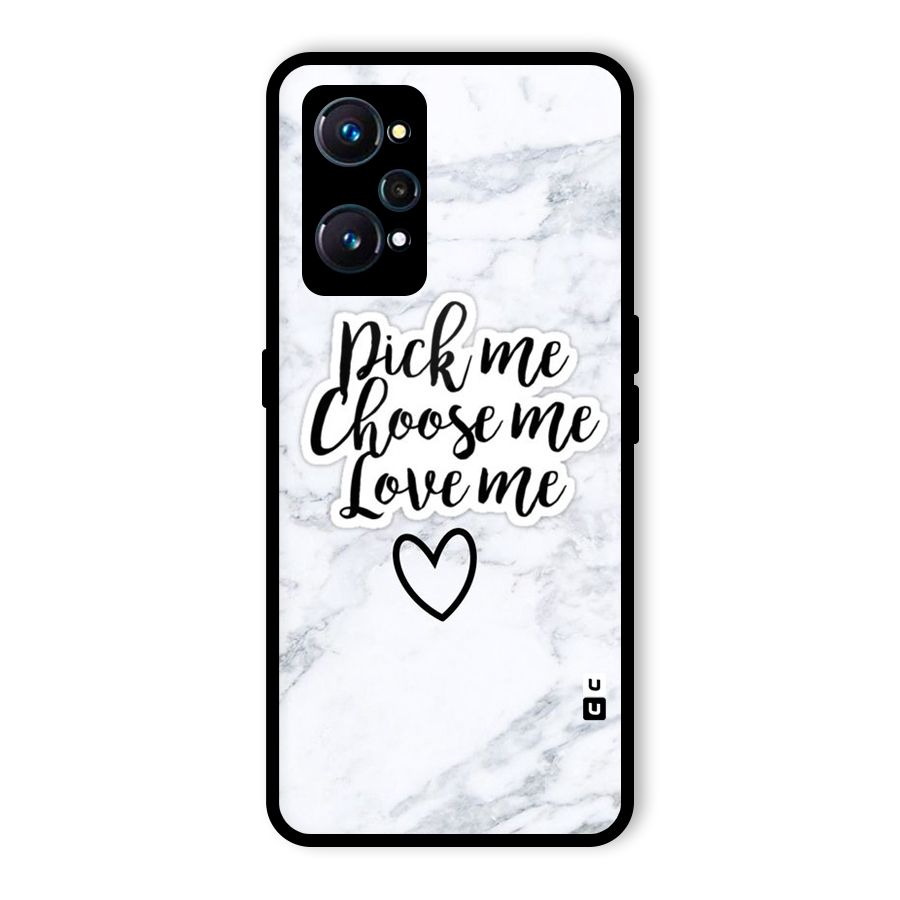 Just Me Glass Back Case for Realme GT Neo2