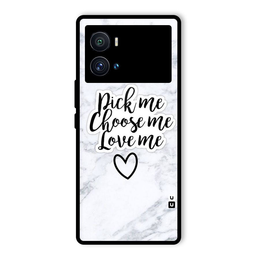 Just Me Glass Back Case for Vivo iQOO 9 Pro
