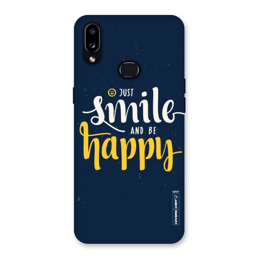 Just Smile Back Case for Galaxy A10s