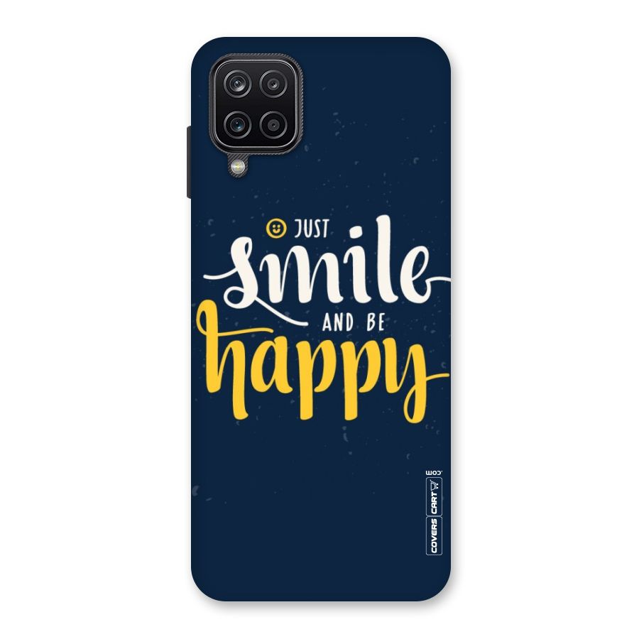 Just Smile Back Case for Galaxy A12