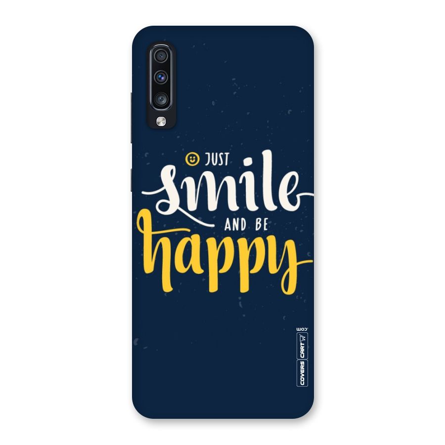 Just Smile Back Case for Galaxy A70s