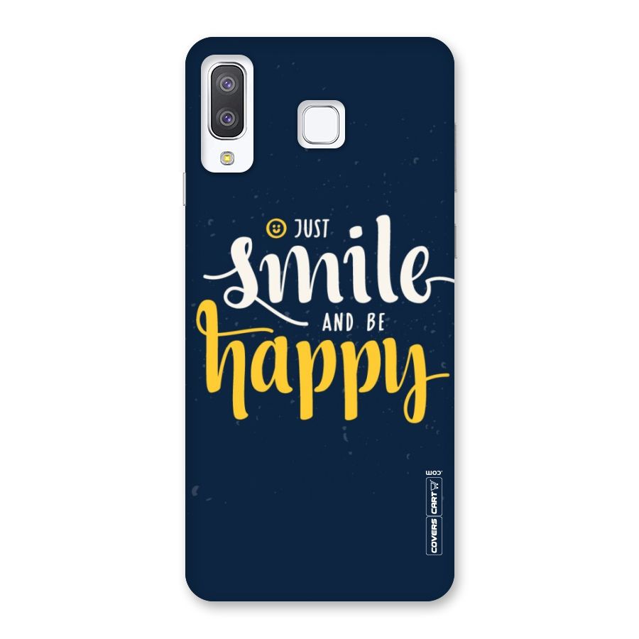 Just Smile Back Case for Galaxy A8 Star