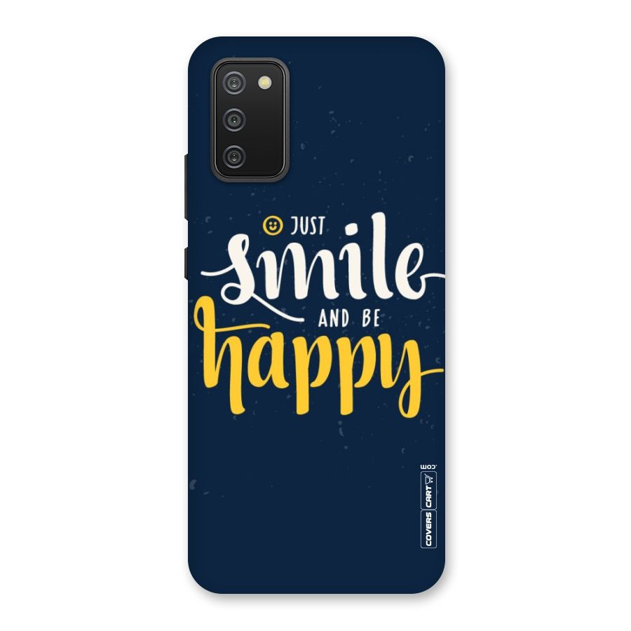 Just Smile Back Case for Galaxy M02s
