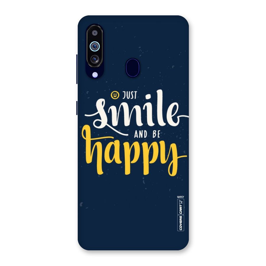 Just Smile Back Case for Galaxy M40