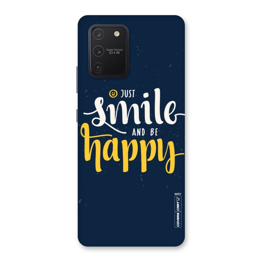 Just Smile Back Case for Galaxy S10 Lite