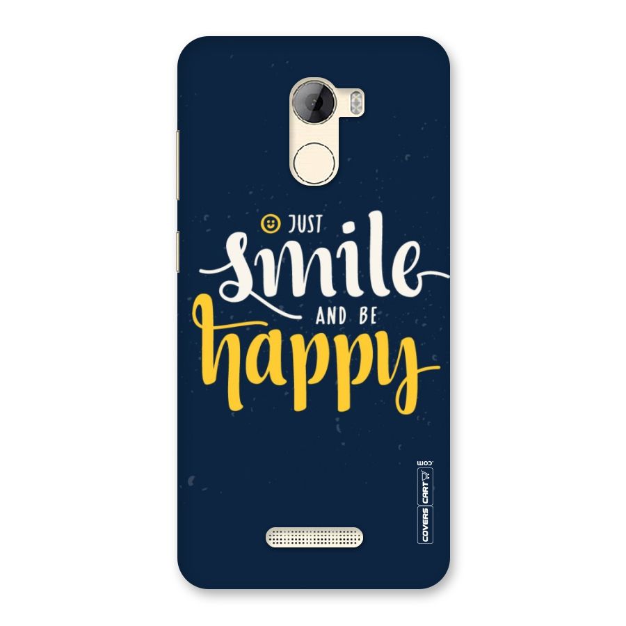 Just Smile Back Case for Gionee A1 LIte