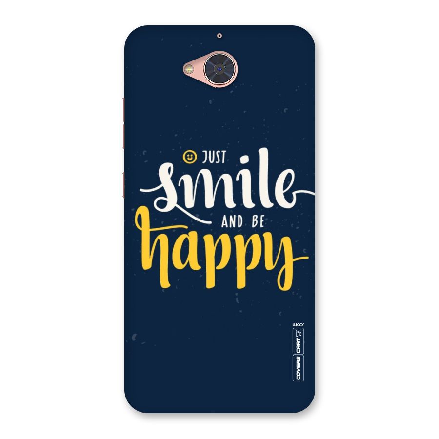 Just Smile Back Case for Gionee S6 Pro