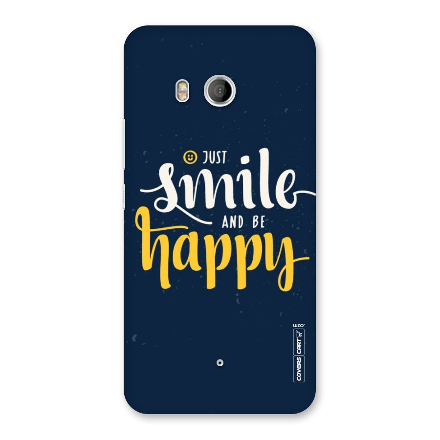 Just Smile Back Case for HTC U11