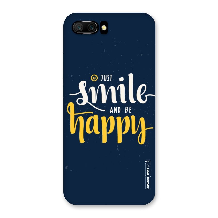 Just Smile Back Case for Honor 10