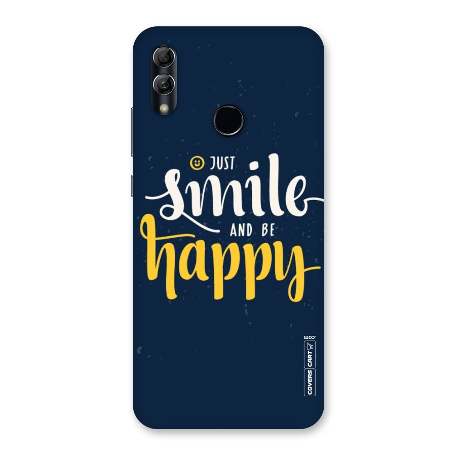 Just Smile Back Case for Honor 10 Lite